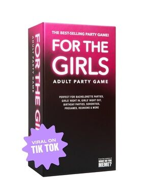 The Girls Adult Party Game - Hot Pink & Black Box